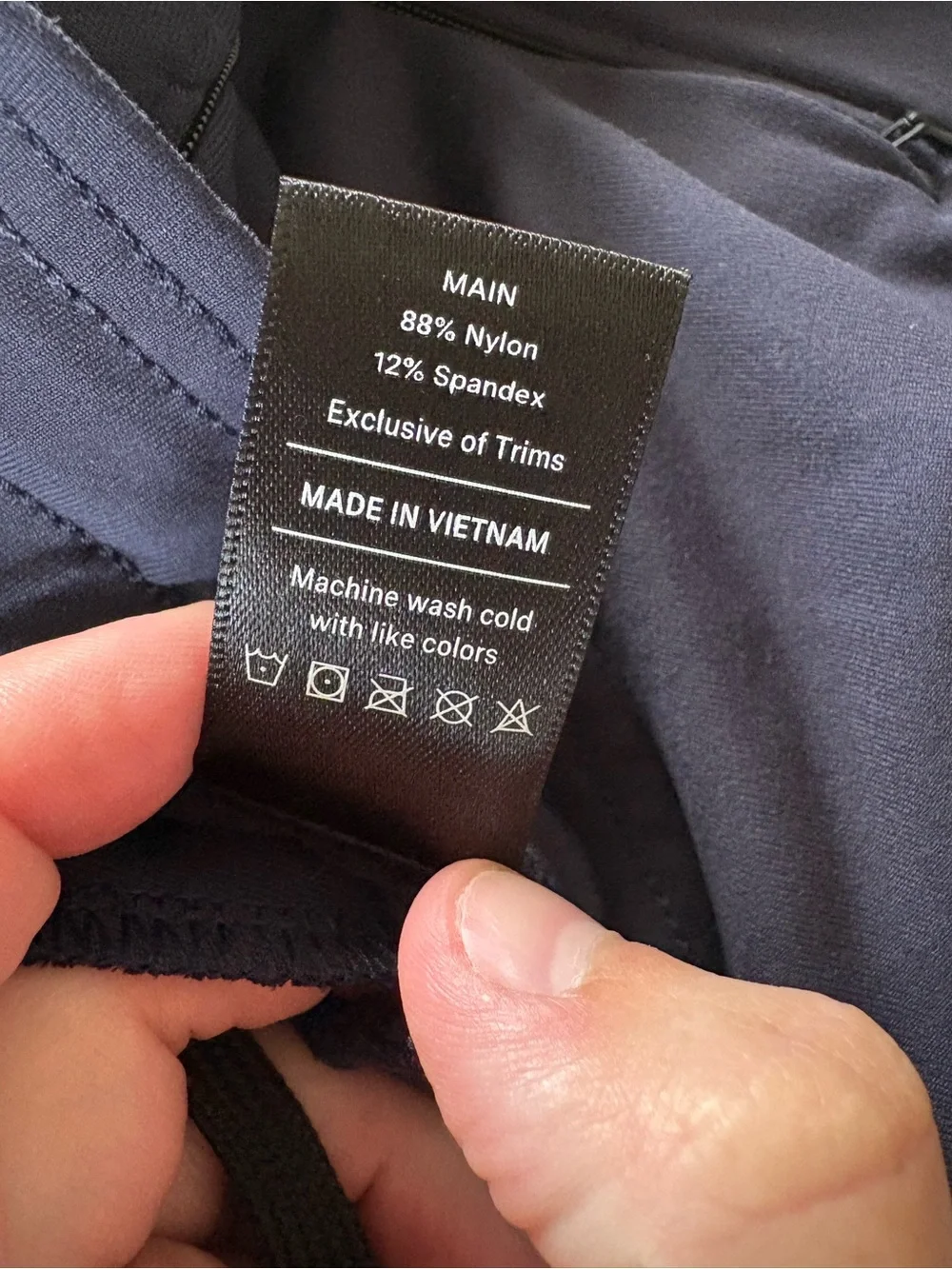 Public Rec All Day Every Day Navy Men's Casual Pants Lightweight Stretch Pockets